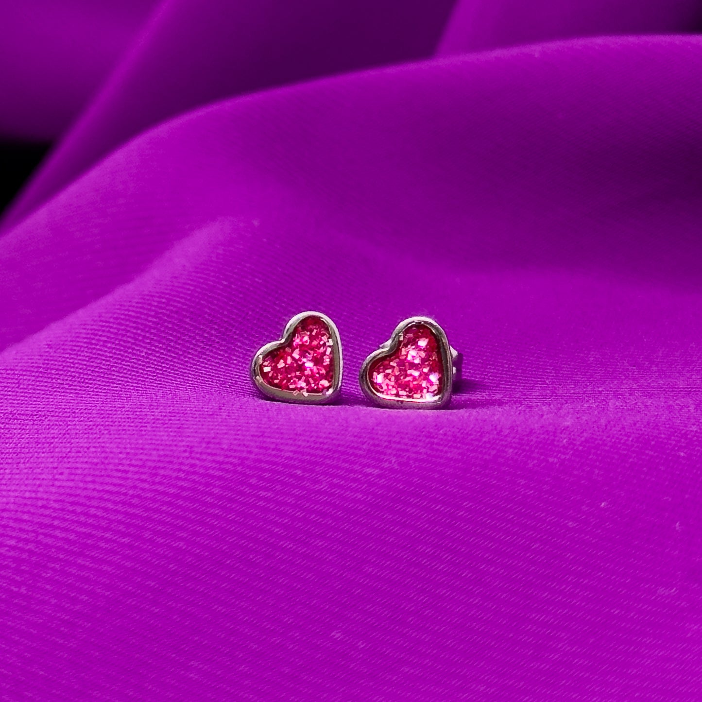 Earring - 24k Rose Gold Star