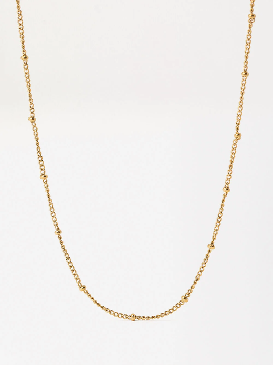 Fio bolinha aço - Dourado
